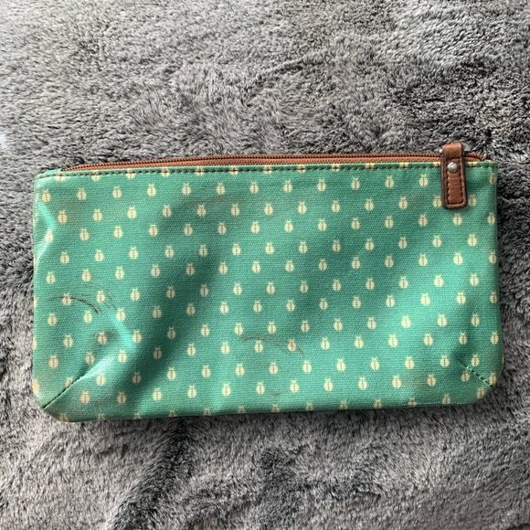 fossil • teal pouch - Picture 4 of 5